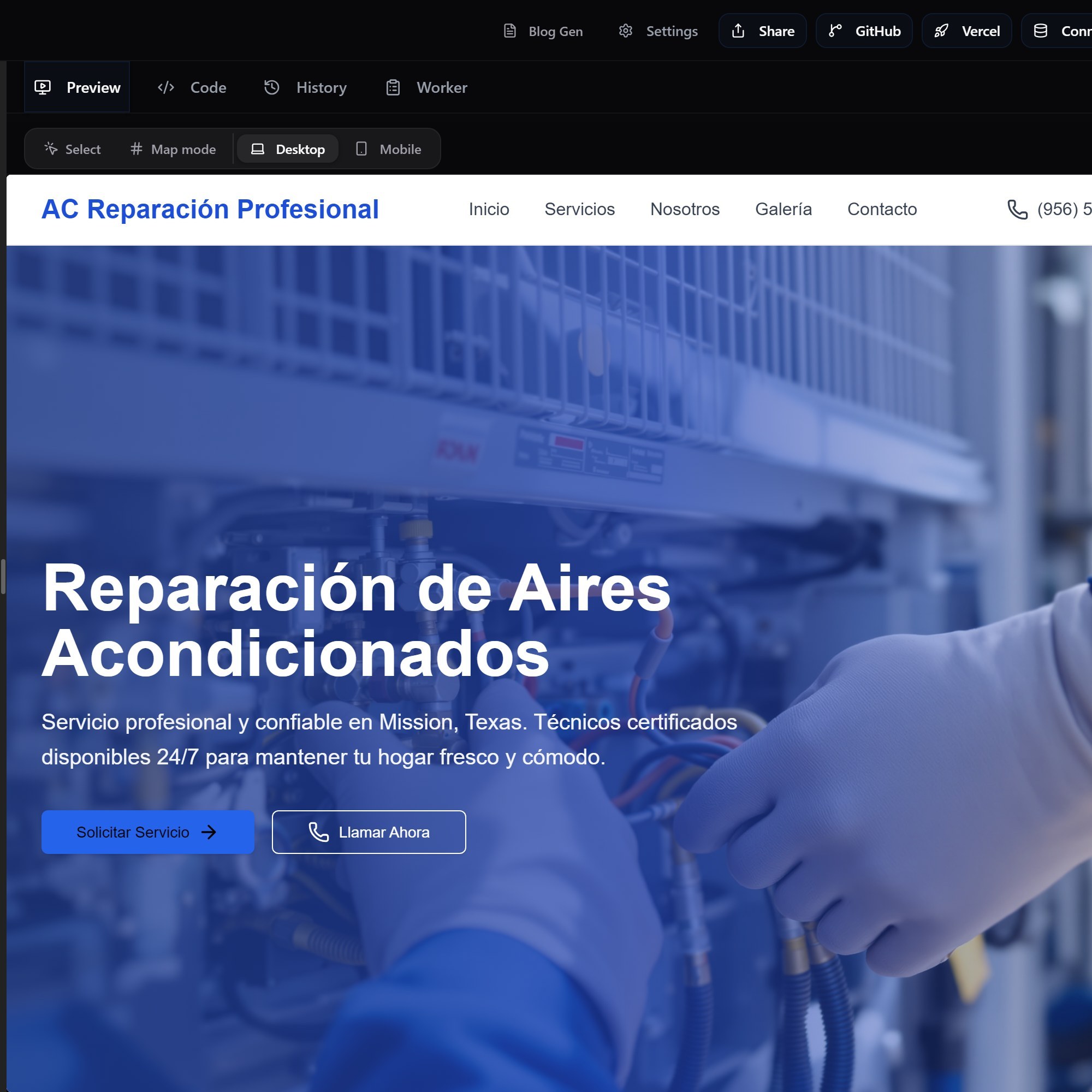 Website Factory pipeline